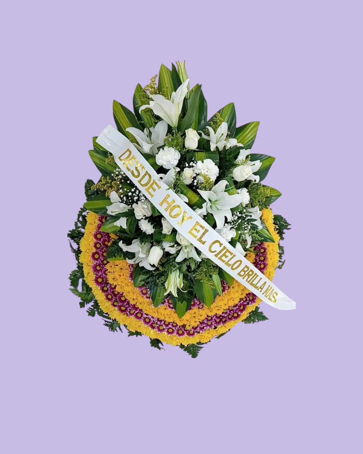 Corona Fúnebre Redonda